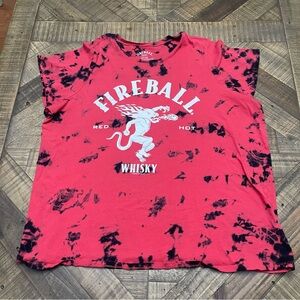 Women's Red Short Sleeve Tee